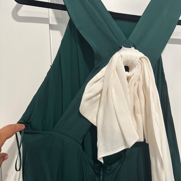 Maeve bow-back halter midi dress - Picture 4 of 6